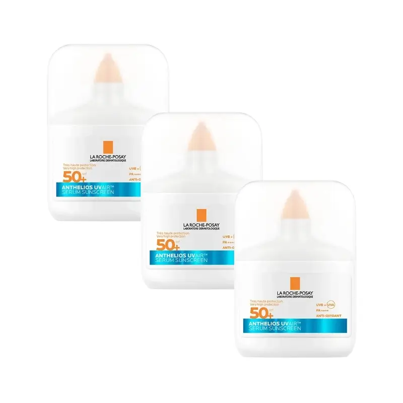 La Roche Posay Anthelios Uvair Serum Solar Spf50+ , 3X50 Ml