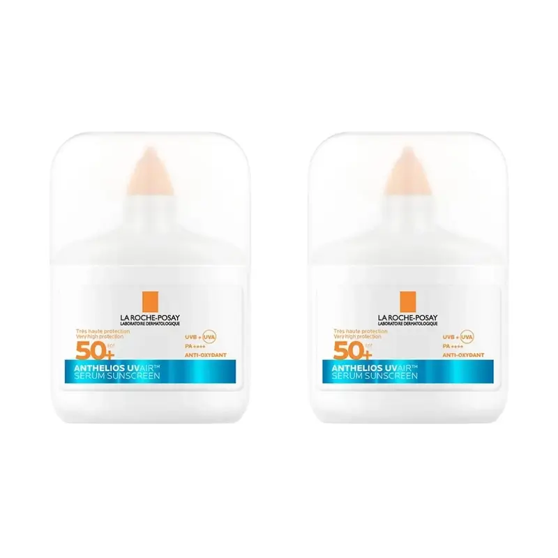 La Roche Posay Anthelios Uvair Serum Solar Spf50+ , 2X50 Ml