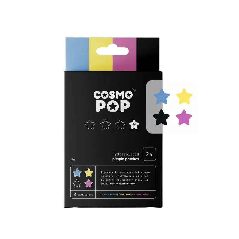 Cosmopop Parches Hidrocoloides Para Granitos , 17 g