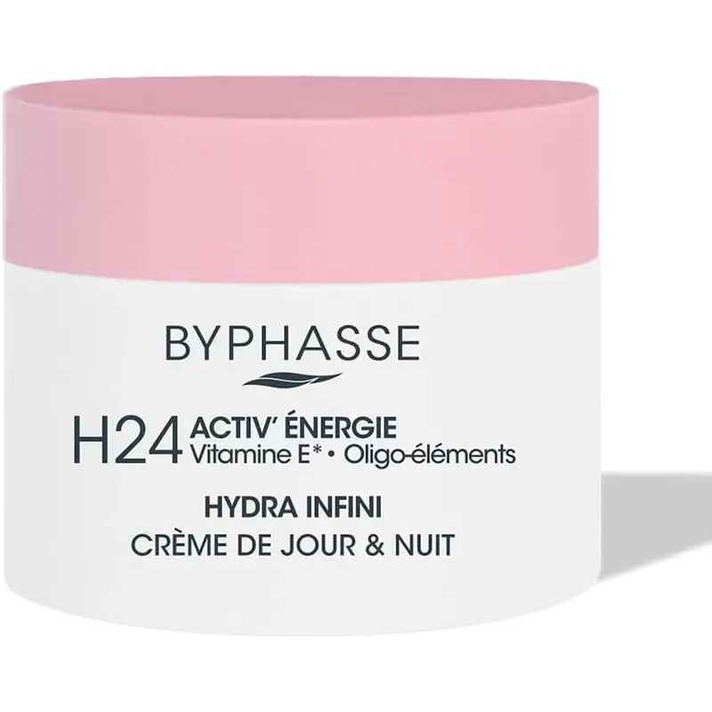 Byphasse Crema Facial Hydra Infini 24 H Dia Y Noche, 60 ml
