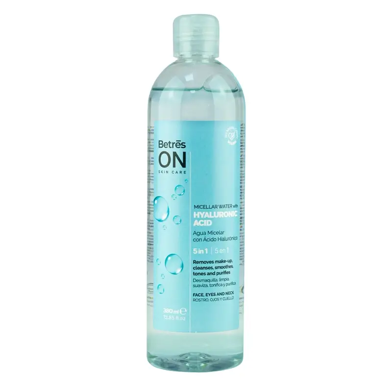 Betres On Agua Micelar Ácido Hialurónico, 380 ml