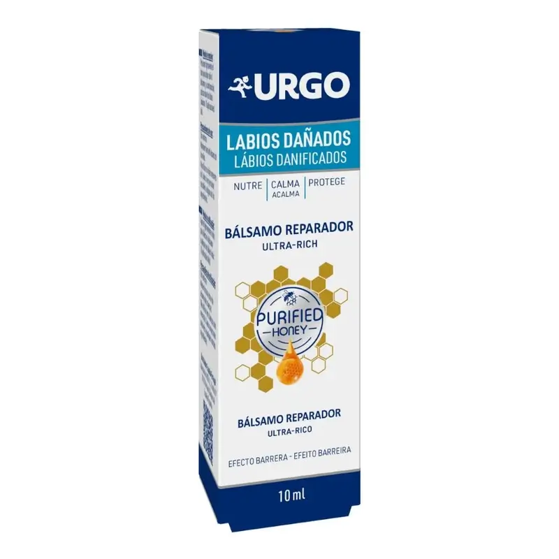 Urgo Labios Dañados Bálsamo Reparador, 10 Ml