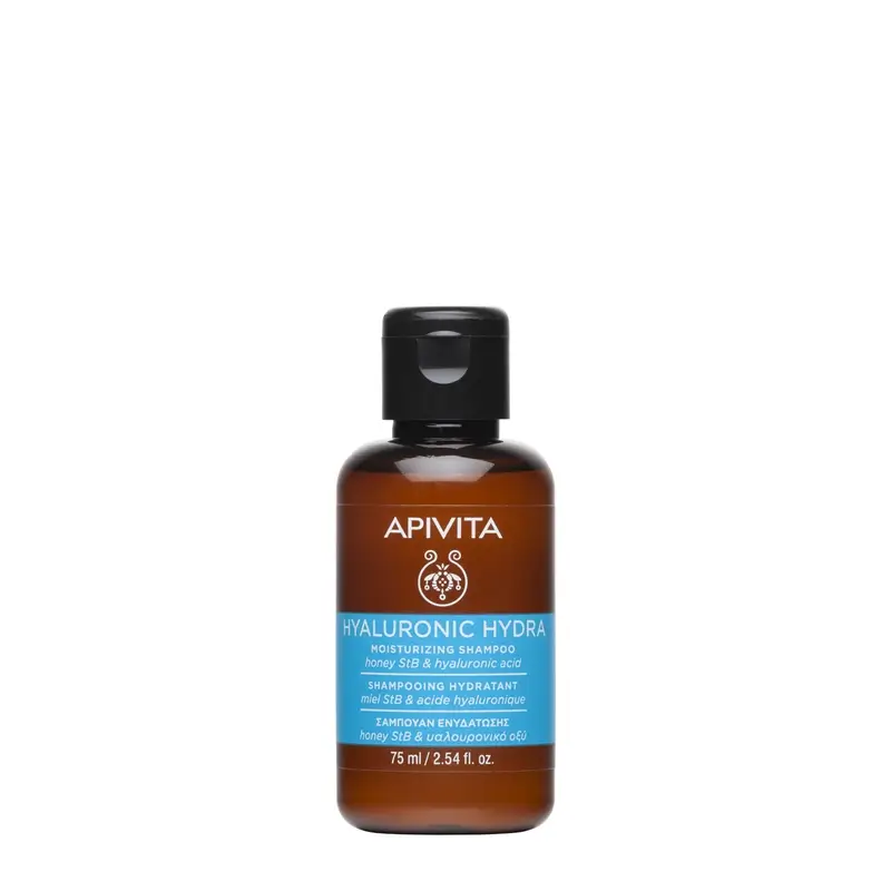 Apivita Champú Hyaluronic Hydra Hidratante , 75 ml