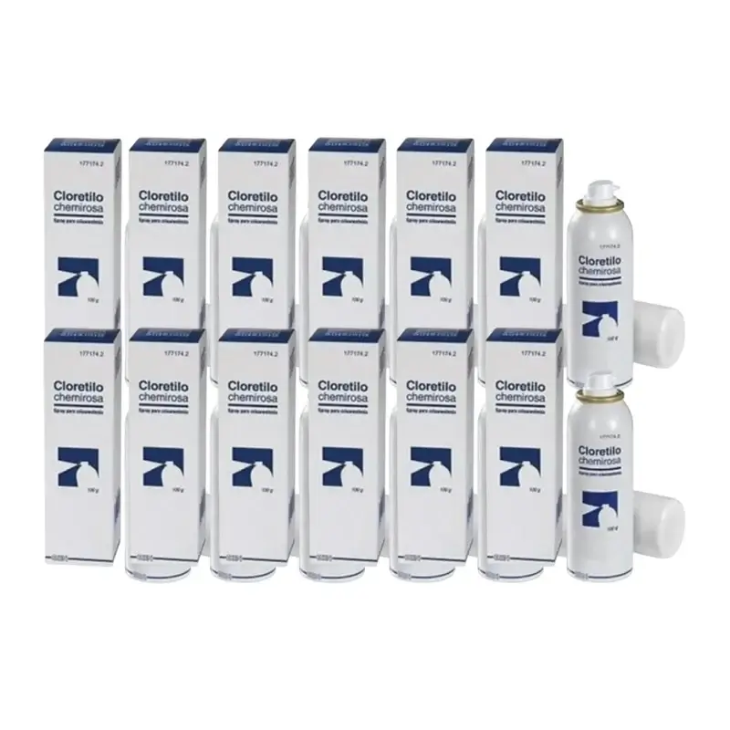 Cloretilo Chemirosa, 12X100 Gr