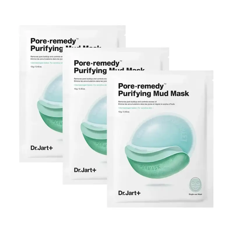 Dr.Jart+ Mascarilla De Barro Purificante, 3X13 Gr