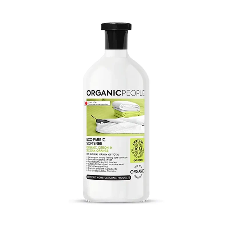 Organic People Suavizante De Ropa Ecológico. Organic Citron & Sicilian Orange, 1000 Ml