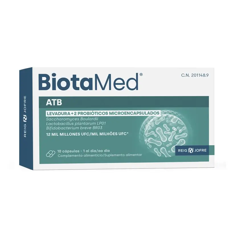 Biotamed Atb, 10 Cápsulas