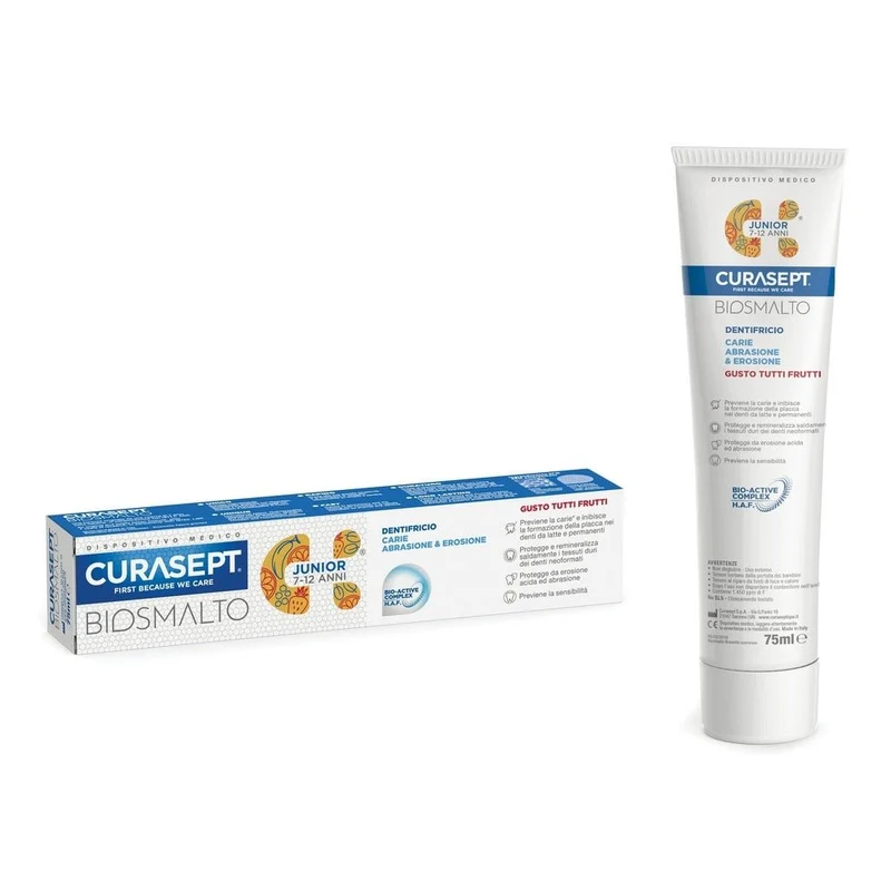 Curasept Biosmalto dentifricio junior 75ml