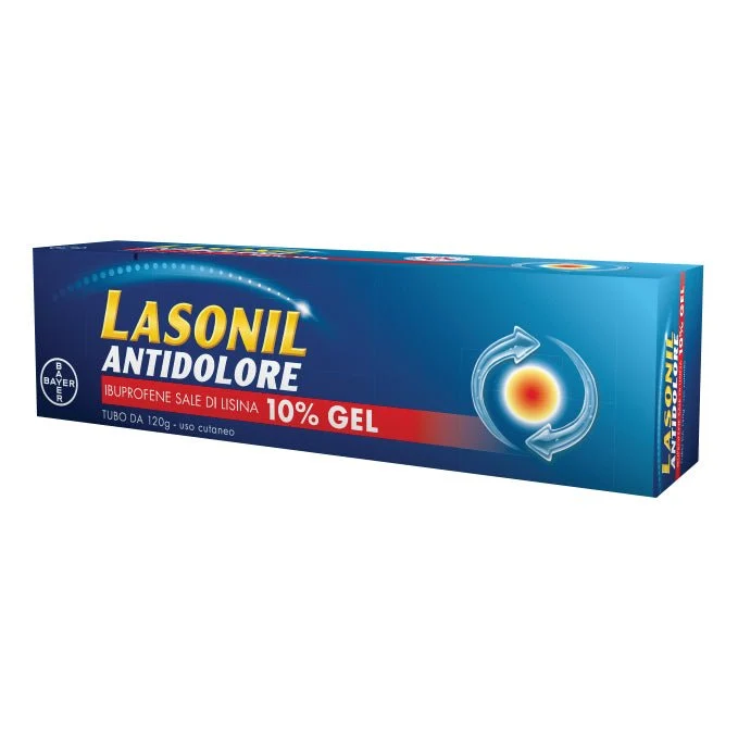 Lasonil antidolore 10% gel 120gr
