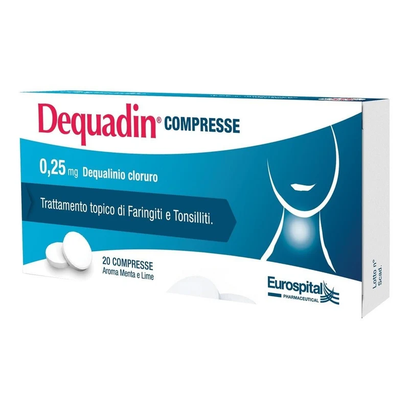 Dequadin 0,25mg 20 compresse
