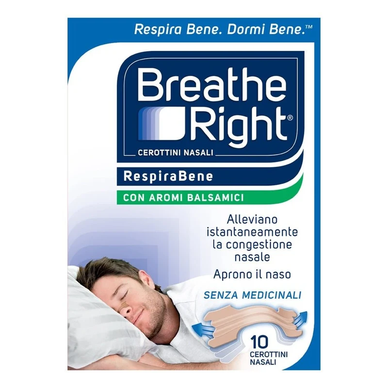 Breathe Right balsamici 10 pezzi