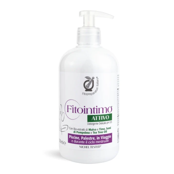 Fitointimo Attivo Detergente Delicato pH 3.5, Fitopreparatori Italiani 500ml