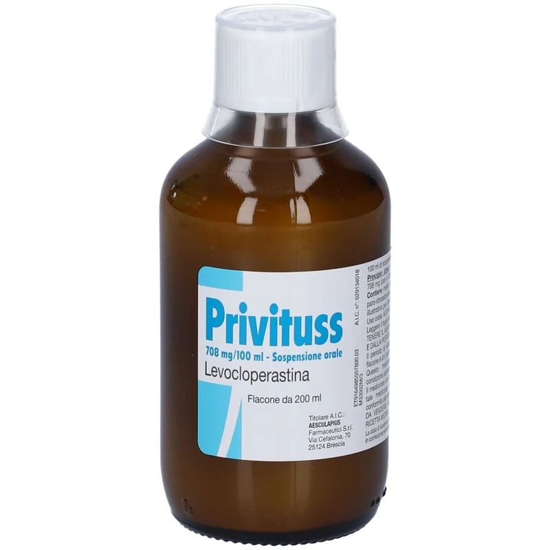 Privituss 708mg/100ml Sospensione Orale 200ml