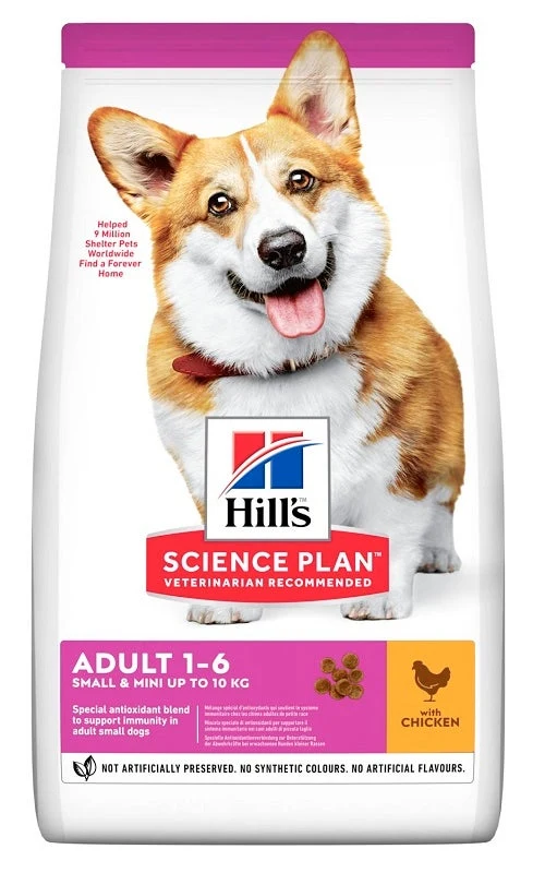 Hill's Science Plan Light Small & Mini Adult Con Pollo Cibo Secco Per Cani 6kg