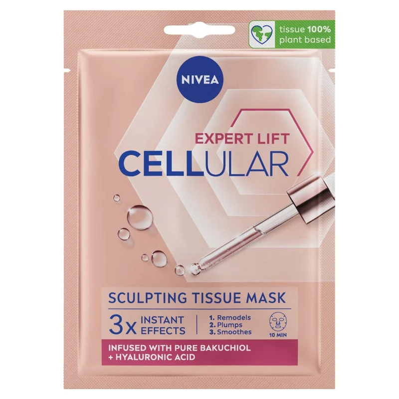 Nivea Cellular Expert Lift Maschera Viso Rimodellante Per La Cura Della Pelle 1 Pezzo