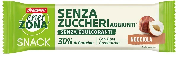 ENERZONA SNACK NOCCIOLE RICOPERTA DI CACAO CON LATTE 33 G