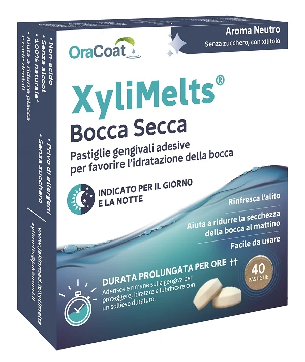 Xylimelts 40 pastiglie neutro