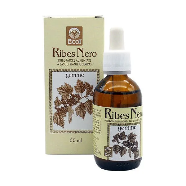 Ecol Ribes Nero Gemme Estratto Analcolico 50ml