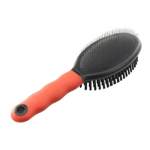 Ferplast GRO 5950 Cardatore Con Spazzola Per Cani E Gatti Pelo Medio/Lungo