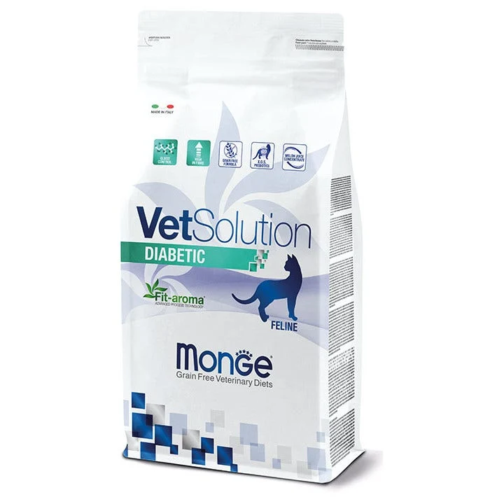 Monge VetSolution Diabetic Linea Veterinaria Cibo Secco Gatti 400g