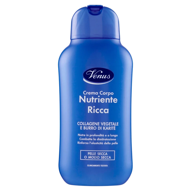 Venus Crema Corpo Nutriente Ricca Pelle Secca o Molto Secca 250 mL