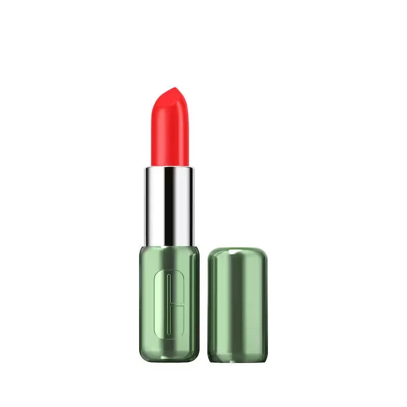 Clinique Pop Longwear Lipstick Rossetto Satin Poppy