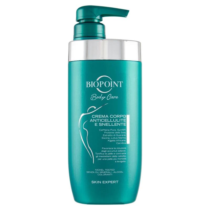 Biopoint Body Care Crema Corpo Anticellulite e Snellente 500 ml