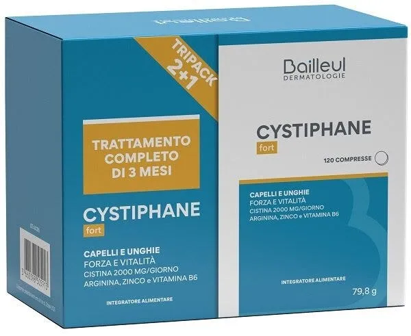 Cystiphane Tripack 2+1 3 Confezioni Da 120 Compresse
