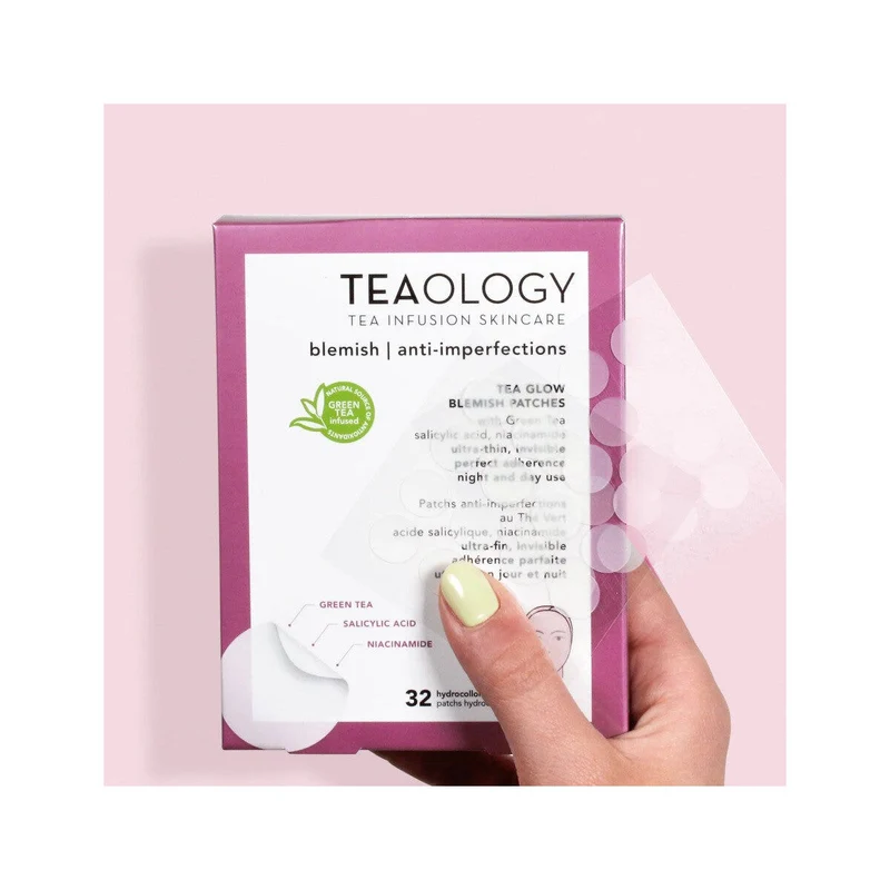 Teaology Tea Glow Patch Idrocolloidali Anti-Imperfezioni 32 Pezzi