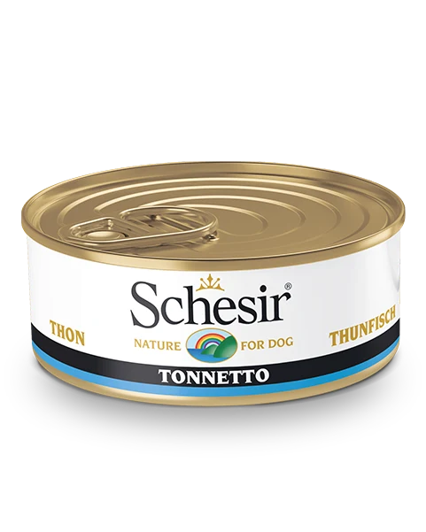 Schesir Tonnetto Cibo Umido Cani Adulti Lattina 150 g