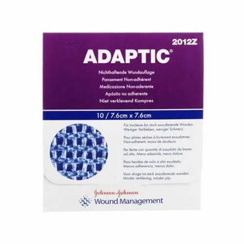 MEDICAZIONE NON ADERENTE STERILE APTIC MISURA 7,6X7,6CM 10 PEZZI 2012ZI