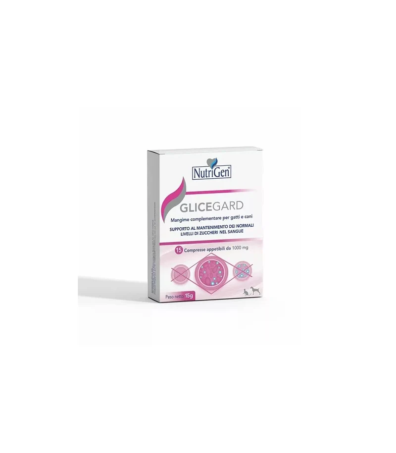 NutriGen Glicegard Cane e Gatto 15 Compresse