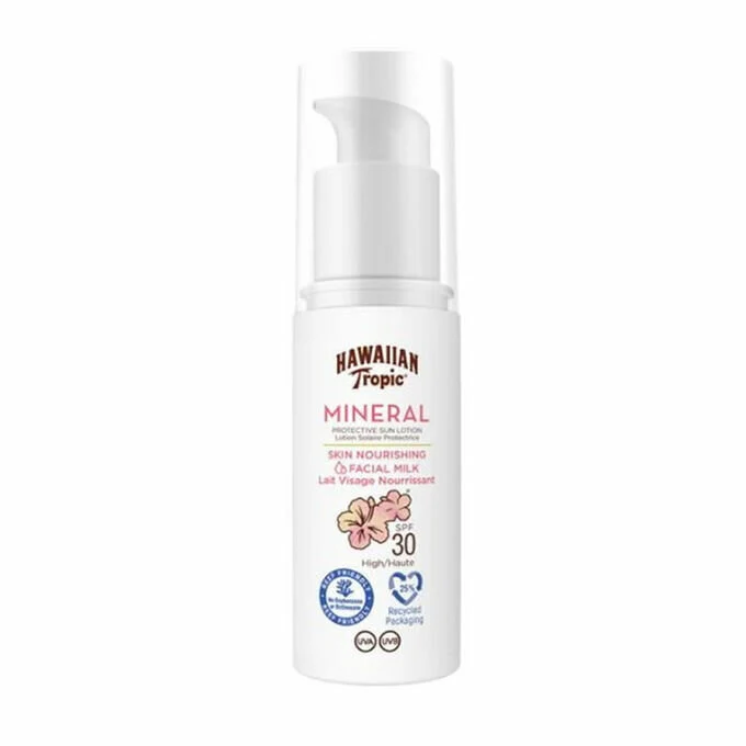 Hawaiian Tropic Mineral Face Lozione Solare Viso SPF30 50ml
