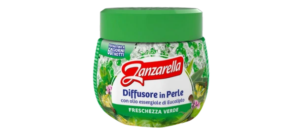 Zanzarella Profumatore in Perle Freschezza Verde