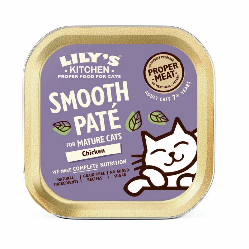 Lily's Kitchen Chicken Paté for Mature Cats 85g
