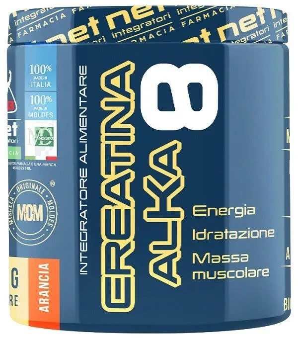 Net Integratori Creatina Alka 8 Gusto Arancia 200g