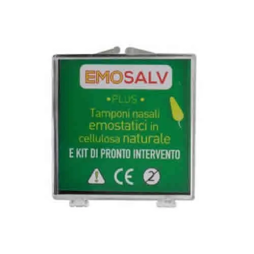 KIT TAMPONE NASO EMOSALV PLUS