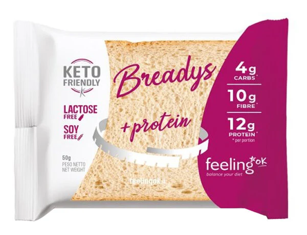 Feeling Ok Breadys +Protein 50g