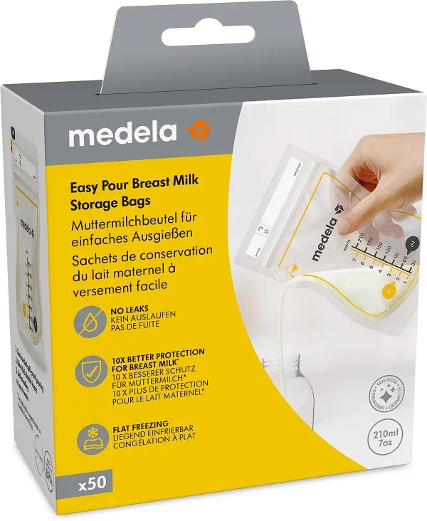 EASY POUR SACCA CONSERVAZIONE LATTE MATERNO 50 PEZZI