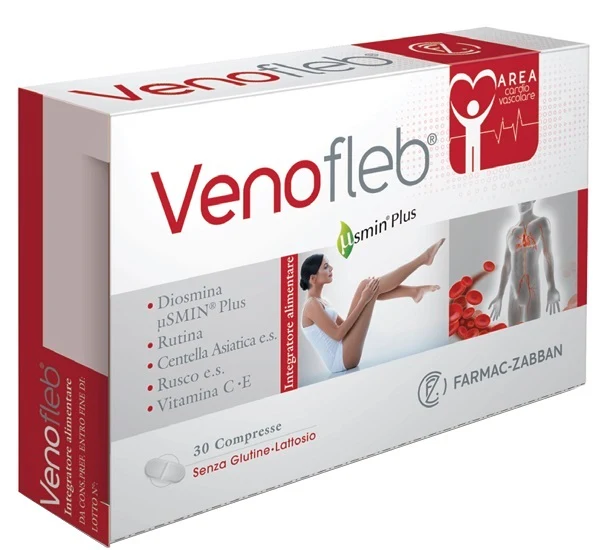 VENOFLEB 30 COMPRESSE SENZA GLUTINE SENZA LATTOSIO