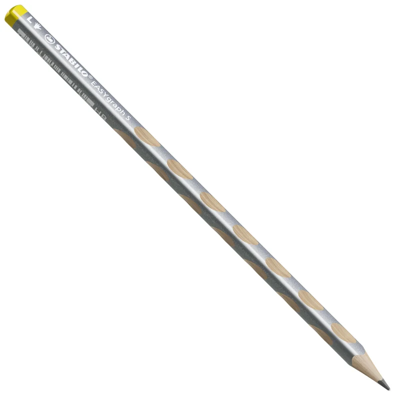 Matita Ergonomica triangolare - STABILO EASYgraph S Metallic per Mancini in Argento -