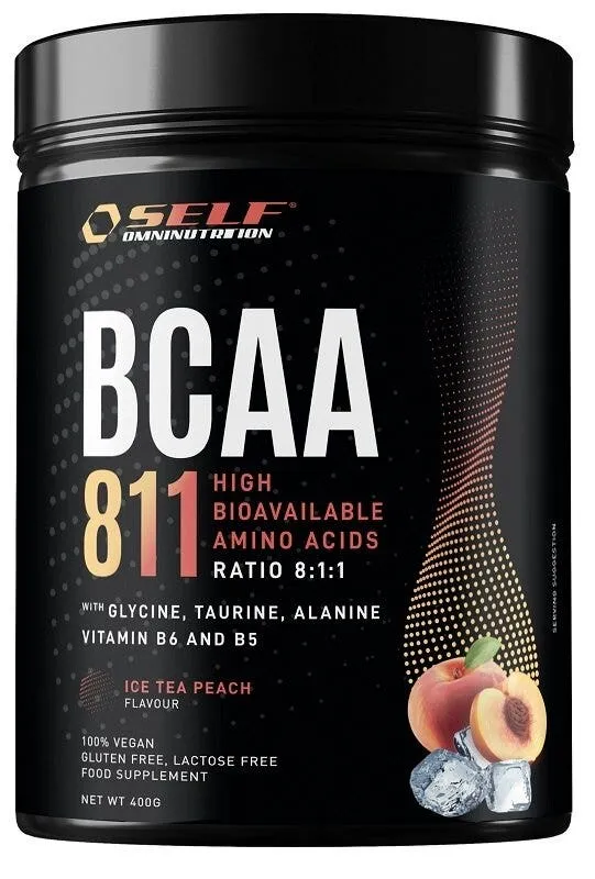 Self Omninutrition BCAA 8:1:1 Gusto Tè Alla Pesca 400g