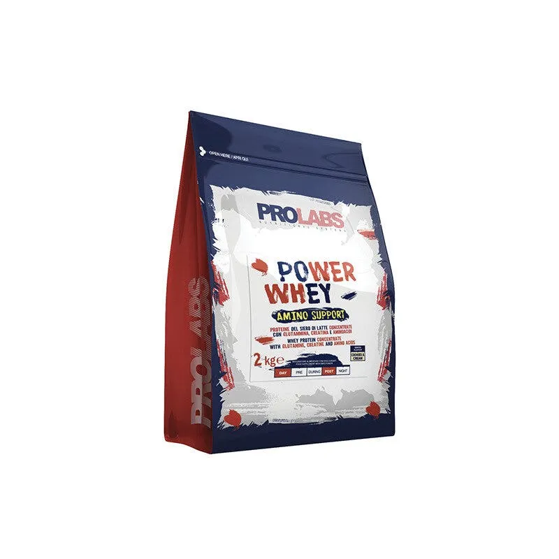 Prolabs Power Whey Amino Support Gusto Cookies & Cream 2kg
