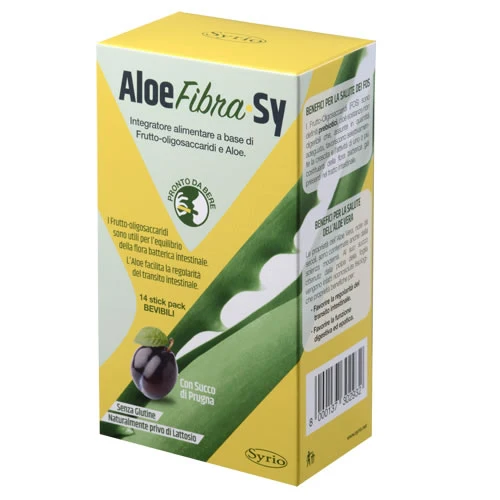 ALOE FIBRA SY 14 STICK PACK BEVIBILI SENZA GLUTINE NATURALMENTE PRIVO DI LATTOSIO