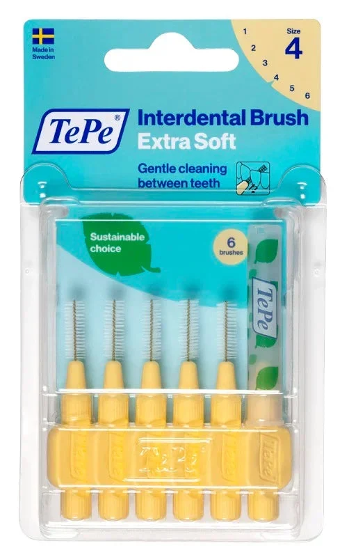 TEPE SCOVOLINO XSOFT GIALLO 0,7MM 6 PEZZI