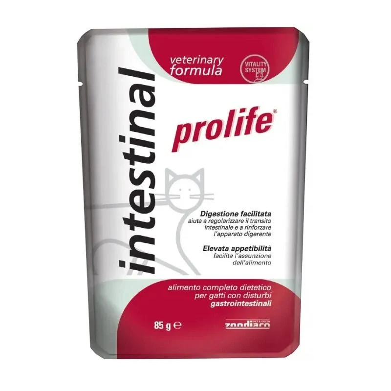 Prolife Veterinary Intestinal Cibo Umido Per Gatti Bustina 85g