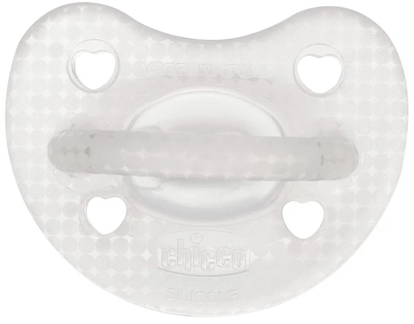CHICCO GOMMOTTO LUXE FLUO 2-6 TRASPARENTE 1 PEZZO