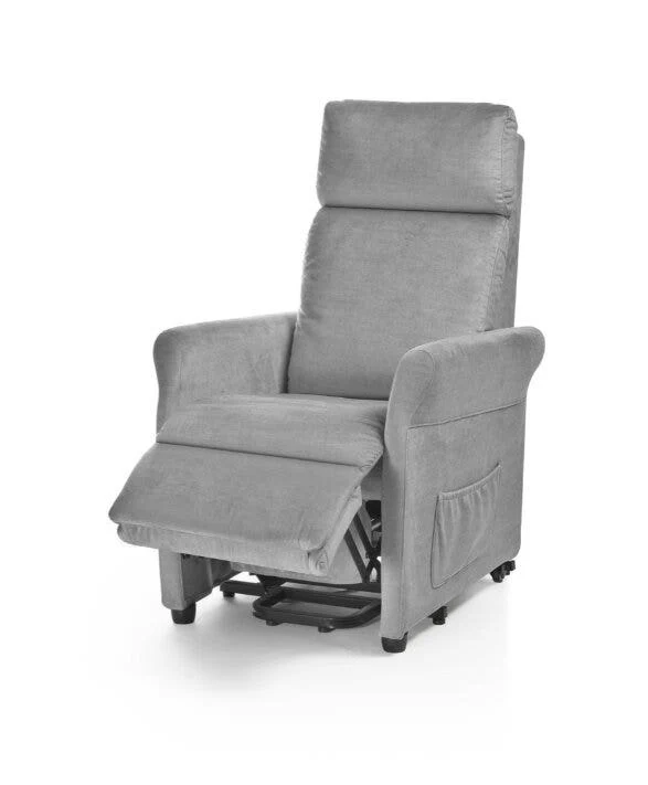 Mopedia Poltrona Elevabile Chloe PO403 Grigio Perla