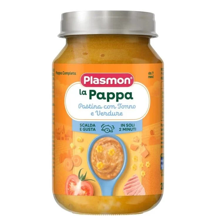 Plasmon La Pappa Pastina Con Tonno E Verdure 200g 7 Mesi+