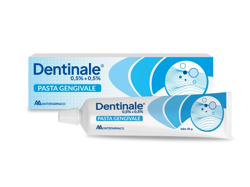 DENTINALE "0,5% + 0,5% PASTA GENGIVALE"TUBO 25 G"